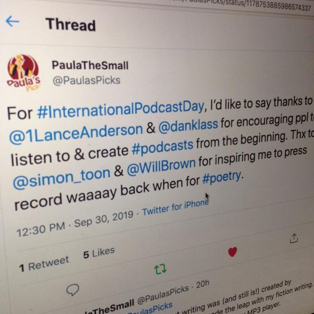 Inspirational Podcasting Day - podcast episode cover