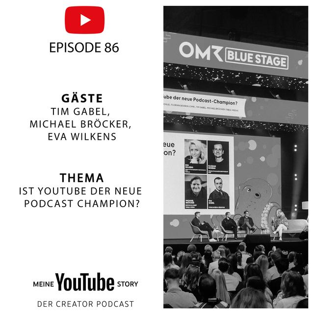 Tim Gabel, Table.Media und OMR: Ist YouTube der neue Podcast Champion? - podcast episode cover