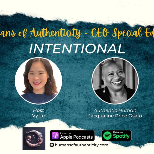 14. Intentional with Jacqualine Price Osafo - podcast episode cover