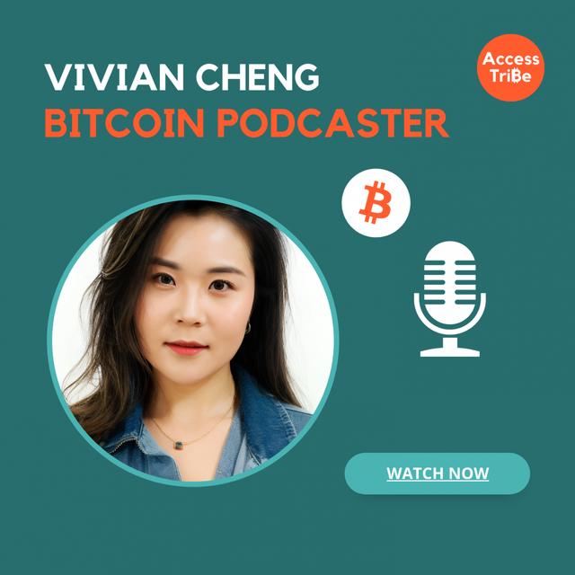 AT39 - Vivian Cheng, Life with Bitcoin - podcast episode cover