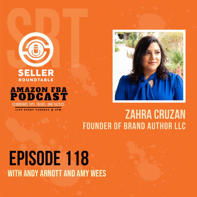 The Importance and Impact of a Branding that is Positioned Right - Amazon Marketing Tips with Zahra Cruzan - Part 2 - podcast episode cover
