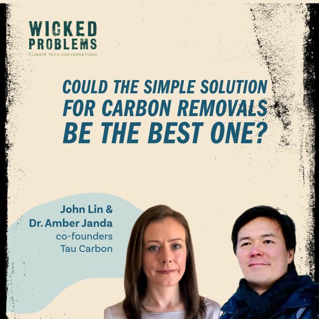 Tau Carbon Founders: What's Next for CDR? - podcast episode cover