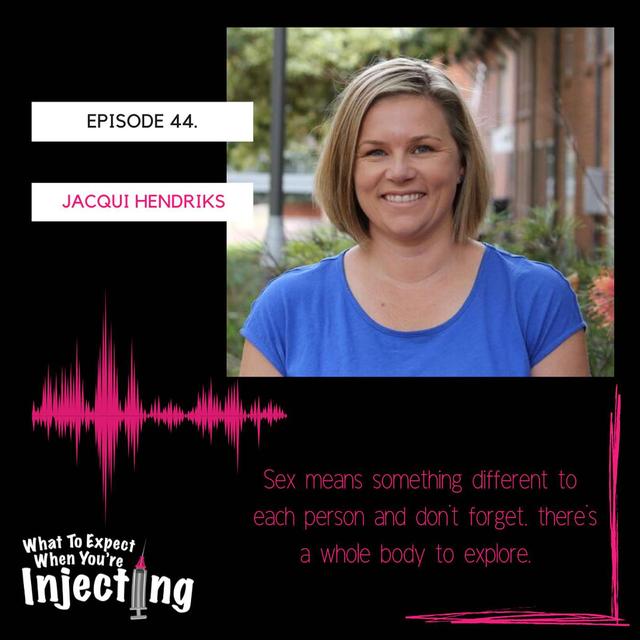 #44 Let's talk about sex with Jacqui Henriks - podcast episode cover