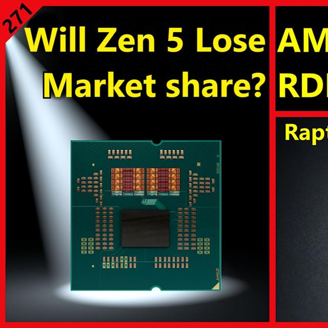271. Intel Raptor Lake & Xeon Issues, AMD Zen 5, RDNA 4, Nvidia AI | Server Engineer - podcast episode cover