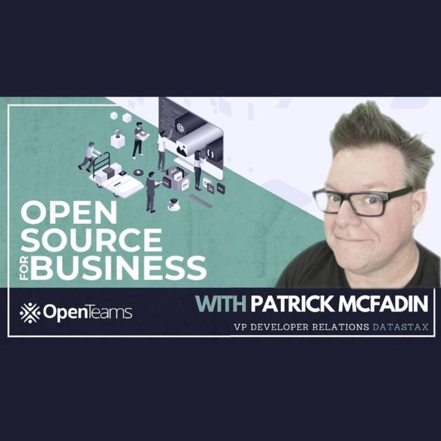 E14: Patrick McFadin, VP Developer Relations at DataStax & leading expert of Apache Cassandra - podcast episode cover