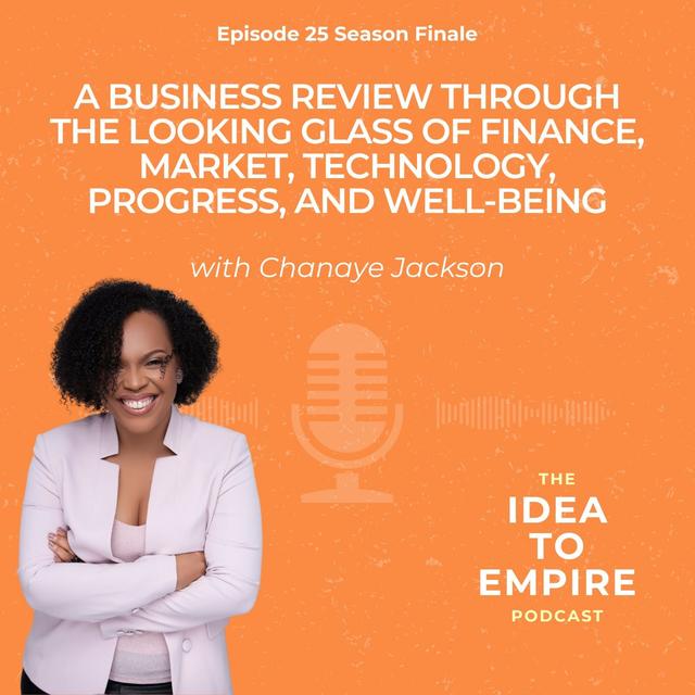 25. A Business Review Through the Looking Glass of Finance, Market, Technology, Progress, and Well-Being - podcast episode cover