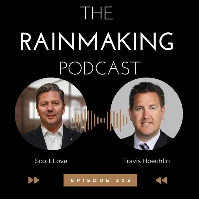 TRP 203: How to Market Your Professional Services Firm Online with Travis Hoechlin - podcast episode cover