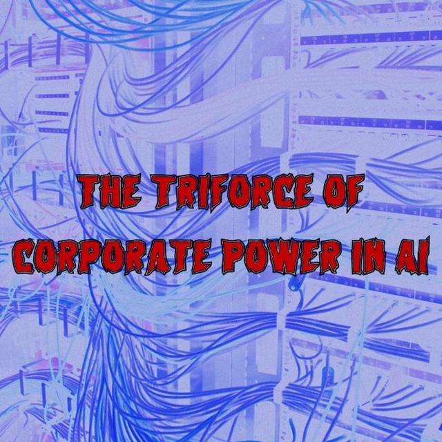 251. The Triforce of Corporate Power in AI (ft. Sarah Myers West) - podcast episode cover
