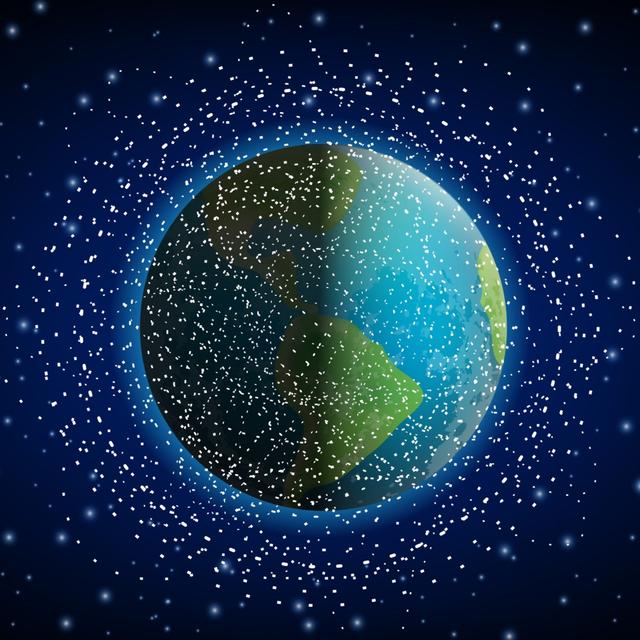 Space junk - podcast episode cover