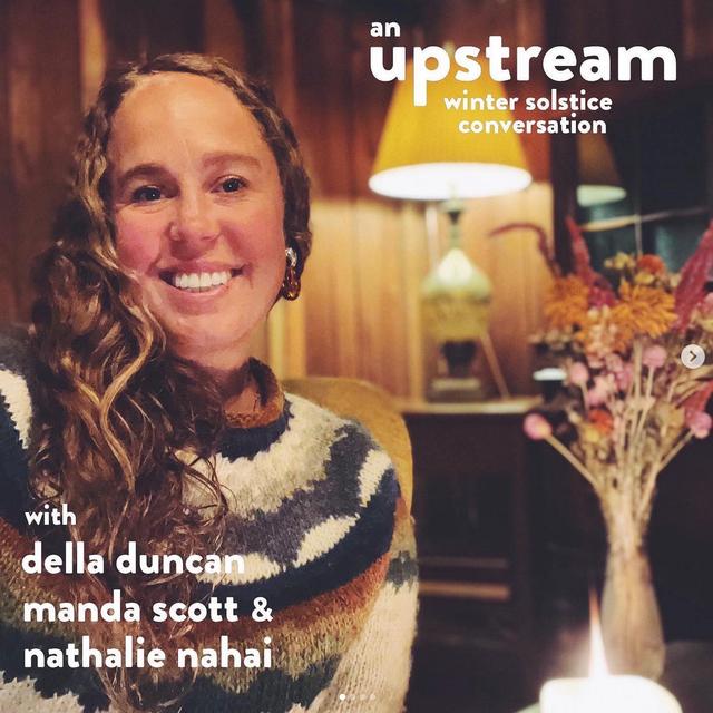 A Winter Solstice Celebration for 2023 with Manda Scott and Nathalie Nahai - podcast episode cover