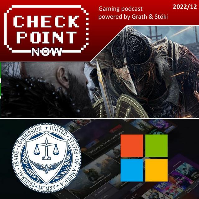 Checkpoint Now 2022/12 - Év játékai, FTC vs. Microsoft - podcast episode cover