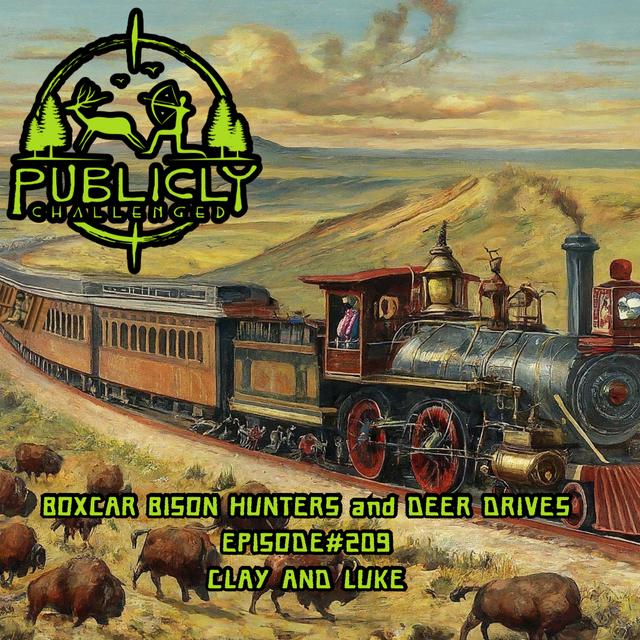 BOXCAR BISON HUNTERS AND DEER DRIVES - podcast episode cover