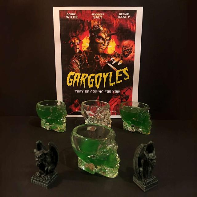 Monster Movie Happy Hour, episode 6, "Gargoyles" - podcast episode cover