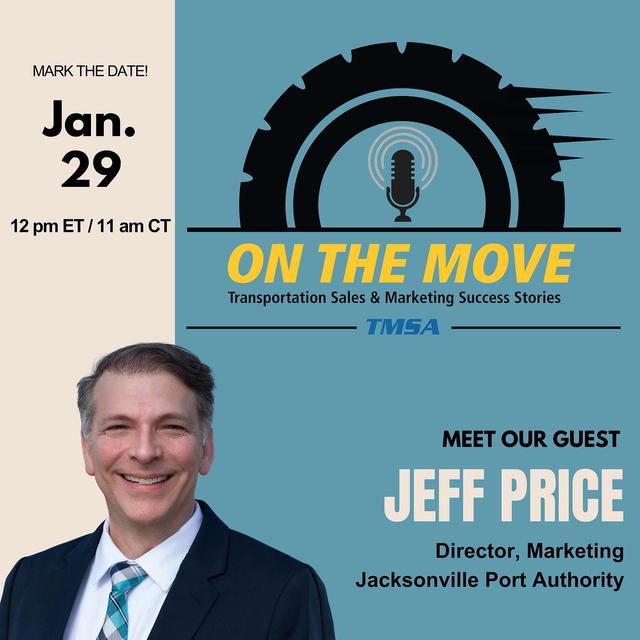 Jeff Price's Innovative Approach at Jaxport & AI's Impact on Transportation Marketing - podcast episode cover