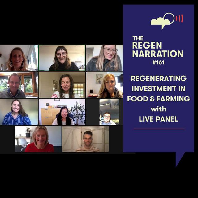 161. Regenerating Investment in Food & Farming: Live launch of a paradigm changing report & project - podcast episode cover