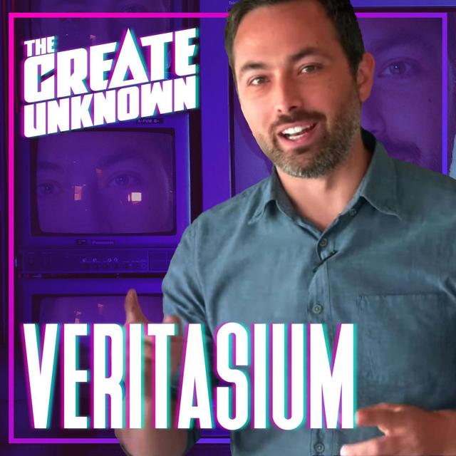 Veritasium enters The Create Unknown - podcast episode cover