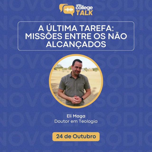 Pr. Eli Maga | One College Talk #06 - podcast episode cover