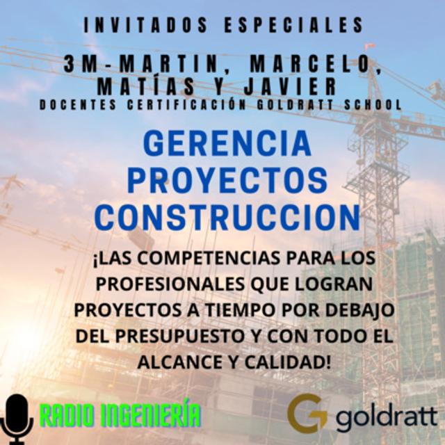 GERENCIA DE PROYECTOS CADENA CRÍTICA - ENTREVISTA RADIO INGENIERIA - podcast episode cover