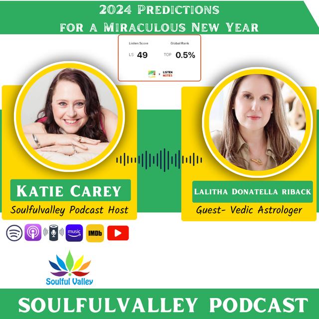 2024 Predictions for a Miraculous New Year_Lalitha Donatella Riback - podcast episode cover