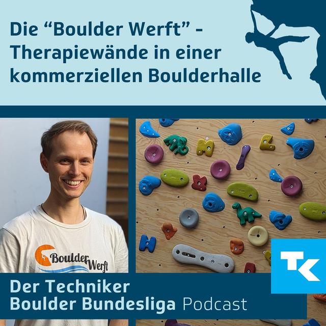 Die “Boulder Werft” - Therapiewände in einer kommerziellen Boulderhalle - podcast episode cover