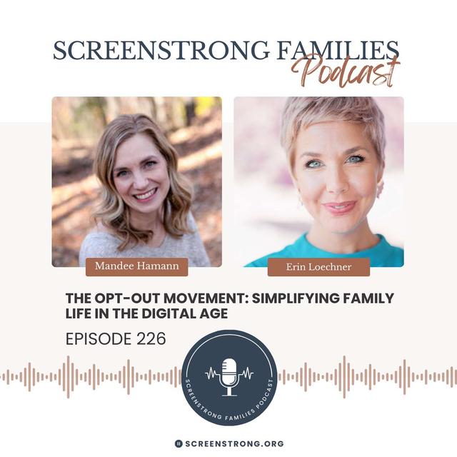 The Opt-Out Movement: Simplifying Family Life in the Digital Age with Erin Loechner (#226) - podcast episode cover