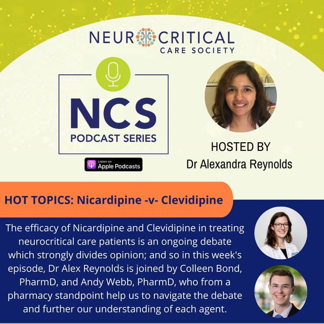 HOT TOPICS: Nicardipine versus Clevidipine - podcast episode cover