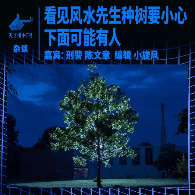 看见风水先生种树要小心，下面可能有人｜刑警陈文章杂谈 - podcast episode cover