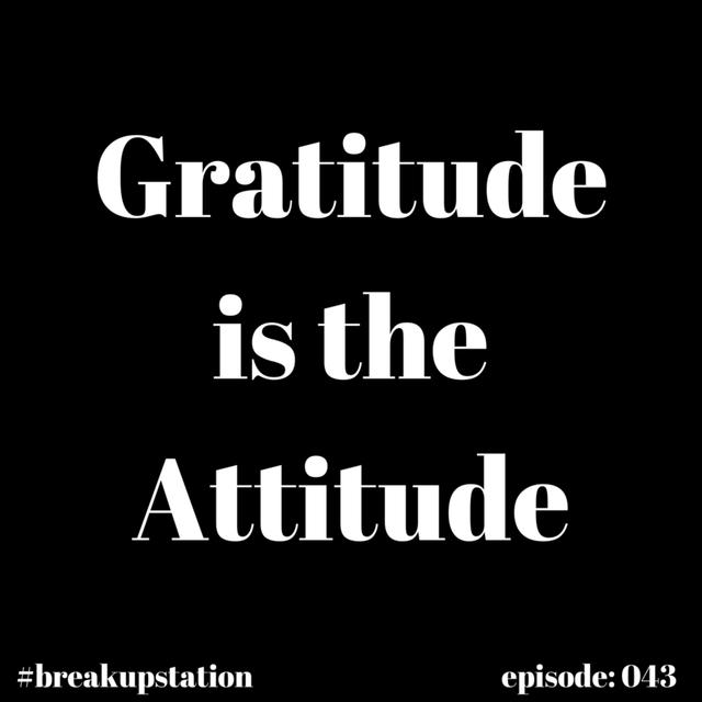 Gratitude - episode: 043 - podcast episode cover