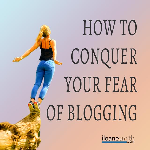 How To Conquer Your Fear of Blogging - podcast episode cover