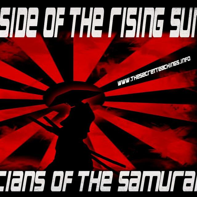 Show sample for 8/16/23: DARK SIDE OF THE RISING SUN – MAGICIANS OF THE SAMURAI W/ ANTONY CUMMINS - podcast episode cover