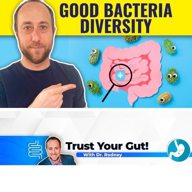 The Secret to Increasing the Diversity of Gut Microbes - podcast episode cover