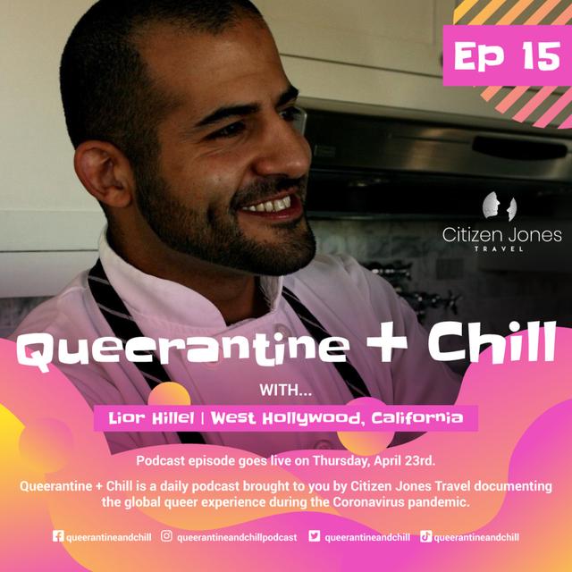 Chef Lior Hillel in Los Angeles, California - podcast episode cover