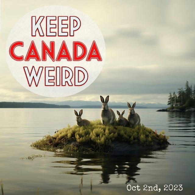 KEEP CANADA WEIRD - Oct 2nd, 2023 - Purring engine, the Vancouver rabbit massacre, bee thief go to hell, expensive dik-piks - podcast episode cover