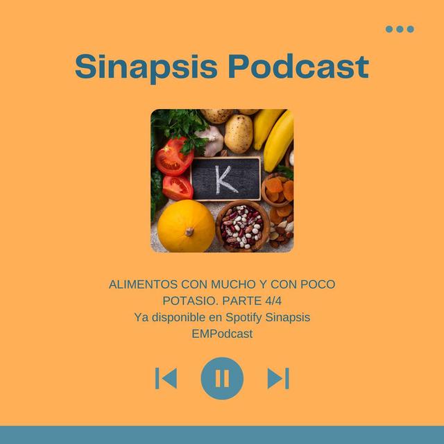 Alimentos con mucho y con poco potasio. Parte 4/4 - podcast episode cover