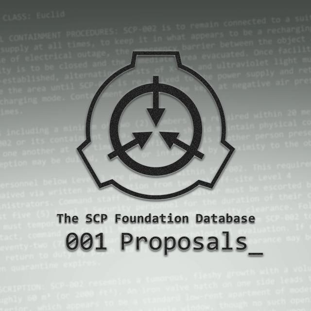 SCP-001 - The Prototype [Dr. Gears' Proposal] - podcast episode cover