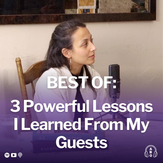 3 Real Entrepreneur Lessons I Learned From My Guests - podcast episode cover