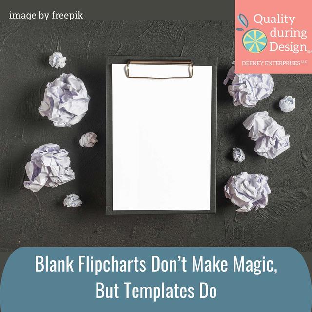 Blank Flipcharts Don't Make Magic, But Templates Do - podcast episode cover