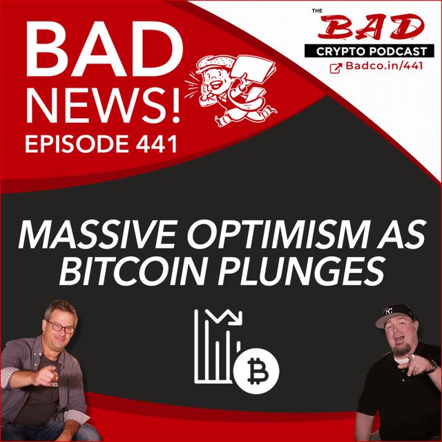 Massive Optimism as Bitcoin Plunges - Bad News For Thursday, Sept 3rd - podcast episode cover
