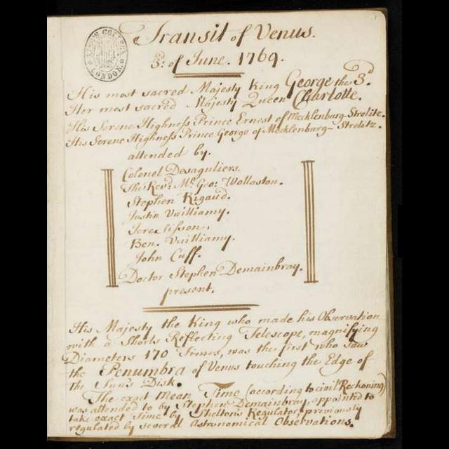 1769 Transit of Venus - podcast episode cover