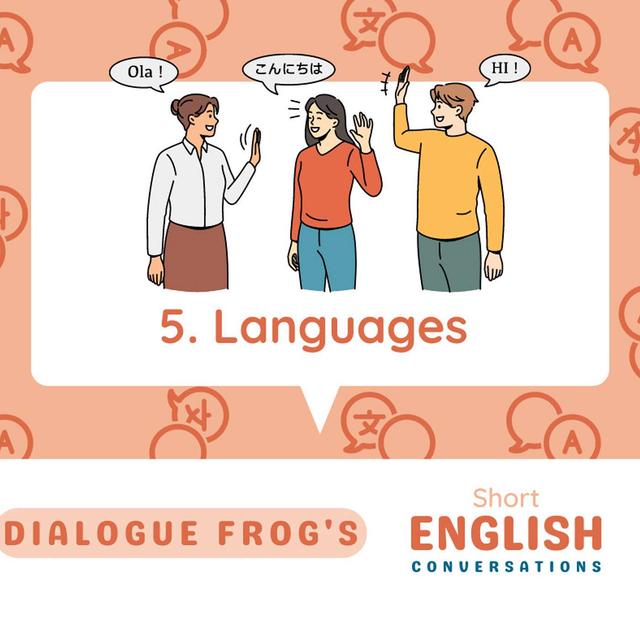 005 Languages-Short English Listening Practice - podcast episode cover