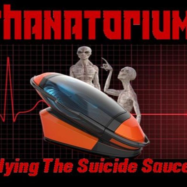 Show sample for 9/25/24: THANATORIUM – FLYING THE SUICIDE SAUCER W/ PAULA SWOPE - podcast episode cover