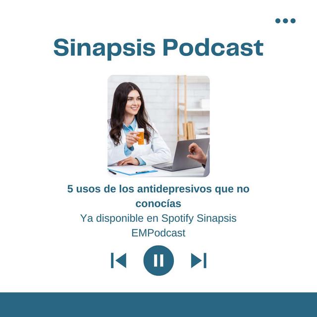 5 usos de los antidepresivos que no conocías - podcast episode cover