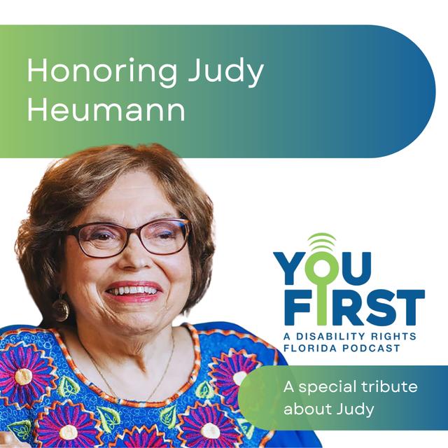 Honoring Judy Heumann - podcast episode cover