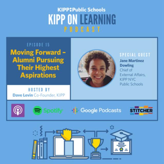 Moving Forward – Alumni Pursuing Their Highest Aspirations - podcast episode cover
