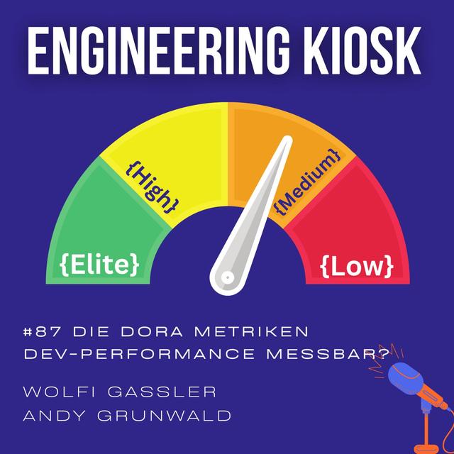 #87 Die DORA-Metriken: Ist Software-Entwicklungs-Performance messbar? - podcast episode cover