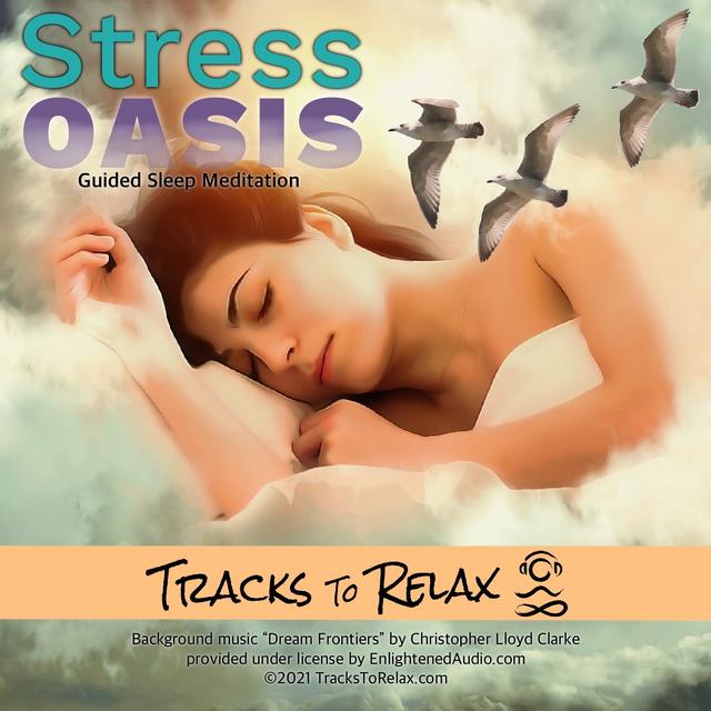 Stress Oasis Sleep Meditation - podcast episode cover