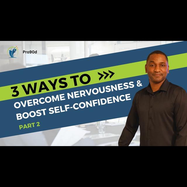 PART 2 | Ways to Overcome Nervousness & Boost Self-Confidence - podcast episode cover