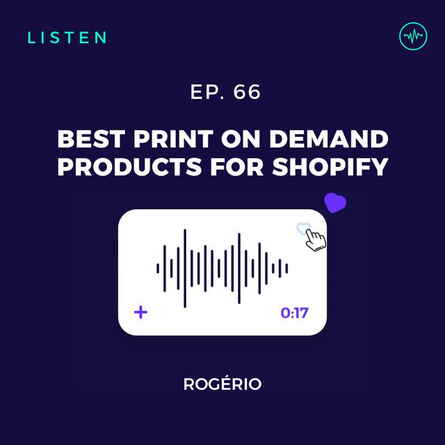 #66 Top 5 Print on Demand Products To Make $500k Or More - podcast episode cover