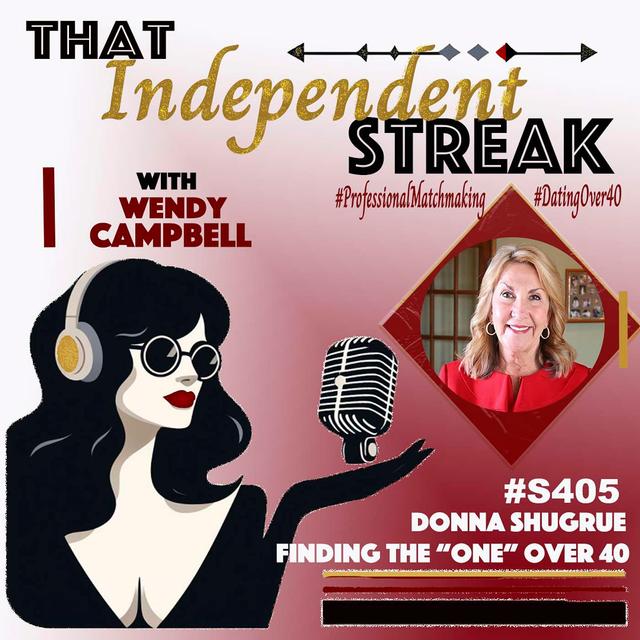 E405 | How to Find the "One" Over 40! | Donna Shugrue | Perfectly Matched - podcast episode cover
