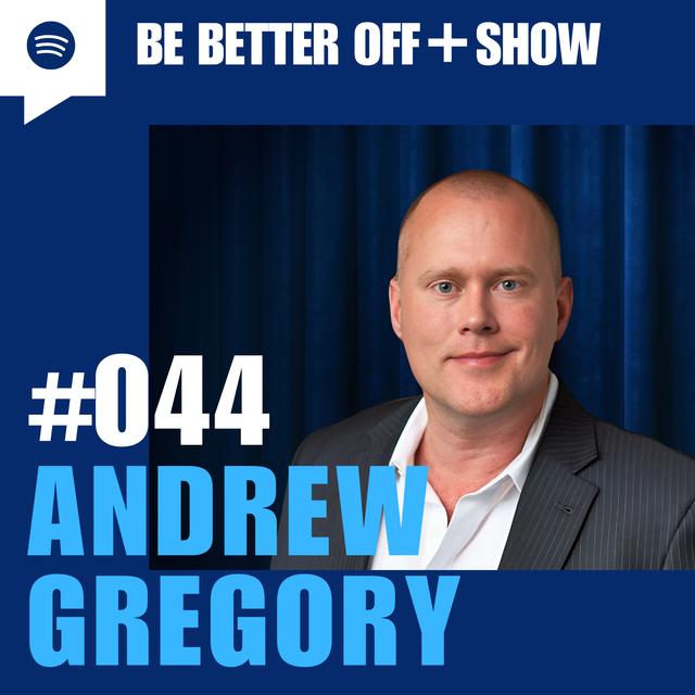 #044 - Andrew Gregory - podcast episode cover